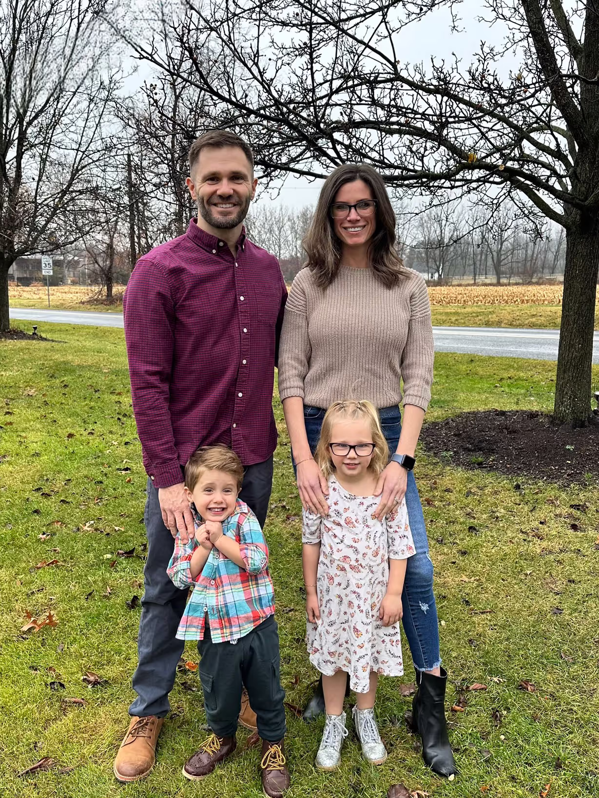 Brian and Katie, the family behind Patriot Plots